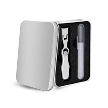 (Silver) Luxgrip Nail Clippers, Luxgrip - The Luxurious Ultra Sharp Nail Clippers