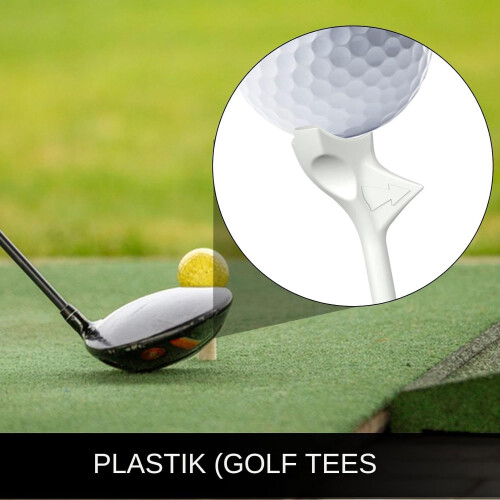 Flight Path 31/4 inch Par Tee  Long Distance Ball Holder 1