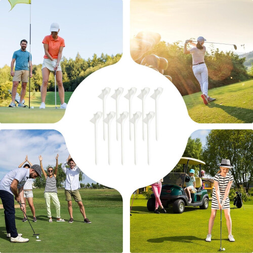 Flight Path 31/4 inch Par Tee  Long Distance Ball Holder 2