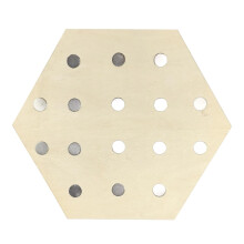 Magnetic Golf Marker Holder Wall Mounted Golf Ball Display, Coin Tray And Poker Chip Storage, Holds Up To 16 Markers