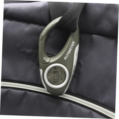 Digital Altimeter Barometer Hiking Green Abs 1