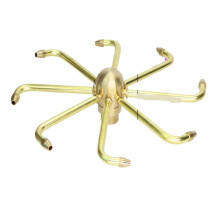 Brass Rotating Fountain Nozzle for Garden Water Feature, Outdoor Pond Landscaping, Multiple Sizes