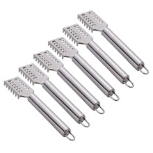 6 x Fish Scraper Practical Fish Scale Remover, Durable and Rustproof for Easy Removal of Fish Scales, Lightweight and Compact