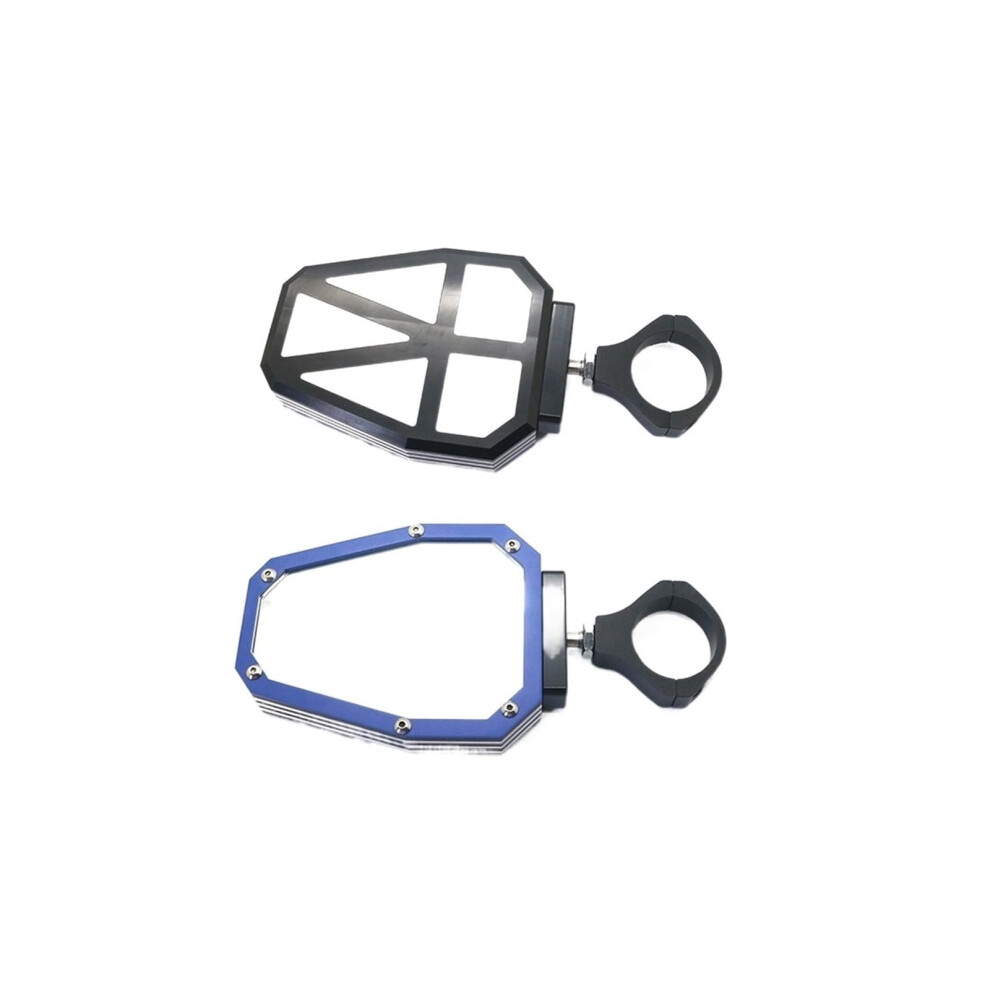 Atv Utv Mirrors Universal Fit Shockproof Multiangle Motorcycle Rearview For Clear Wide View Blue 9053599121145