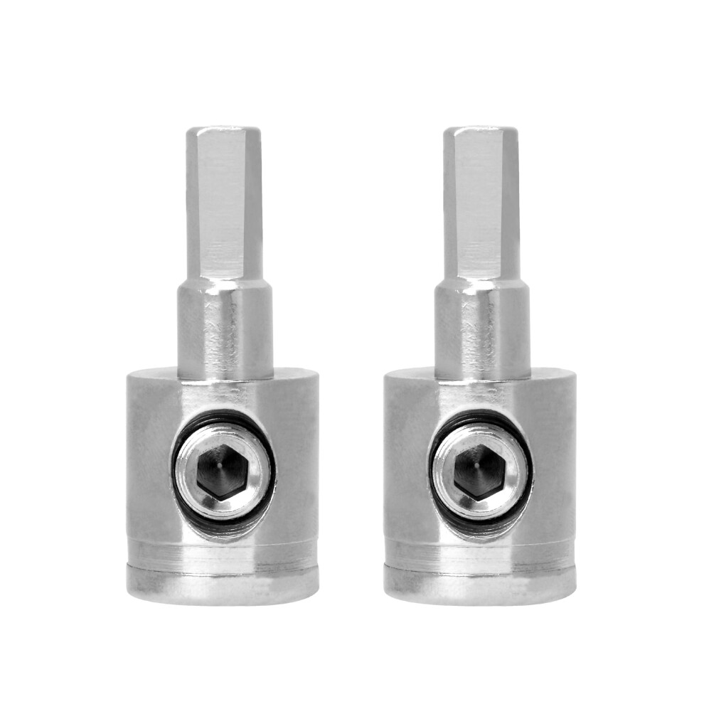 1/0 To 4 Gauge Wire Reducer Adapter 2 Pack Brass Connector With Corrosionresistant Finish 9070919944406