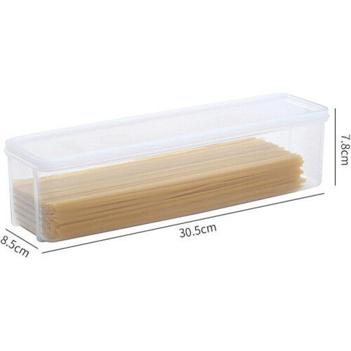 Pasta storage containers, airtight with lids, BPA, rectangular 2
