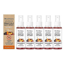 (5PCS)1-5x Spray For Fruit Fly 30ml Kitchen Fruit Fly Spray For Gnats Natural Solution Long-Lasting Attractant Traps For Countertop Sink