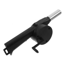 BBQ Air Blower with Effortless Hand Crank for Quick Fire Ignition, Outdoor Grill Fan for Camping