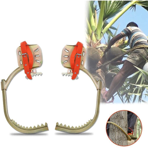 Nonslip climbing tree tips, foot strap, thickened, easy to use, 350 model