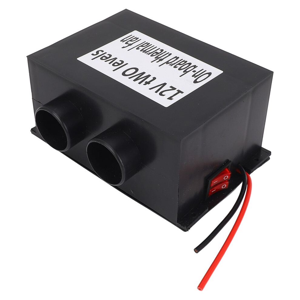 12V Car Heater With Dual Air Outlets, Fast Heating Ceramic Defroster And Energy Saving Operation 9455672794343