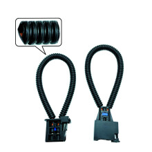 2PCS MOST Fiber Optic Loop Bypass Adapter Male and Female for Mercedes BMW Audi VW Porsche