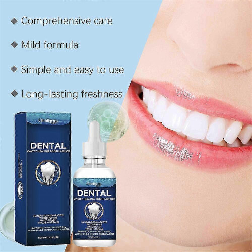 (5pcs) 1-5x Tooth care solution Dentite Cavity Healing Tooth Armor 60ml 2