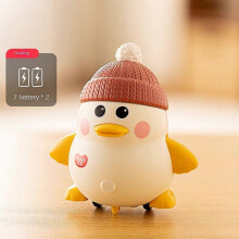 (A Baby goose) Baby Toy Swing Duck Toy Cartoon Press Vehicles Glide Animal Inertia Pull Back Cars Early Education Toys for Toddlers