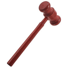 Wooden Judge's Gavel for Young Girls Toy Gavel for Role Play and Costumes, HandEye Coordination Training, and Creative Auctions