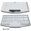 Adjustable underdesk keyboard tray, extendable computer keyboard platform, pullout typing platform drawer (white) 4