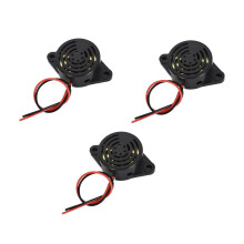 3 x Summer Alarm Electronic Beep Buzzer DC 3V 12V 24V Active Piezo Buzzer 100 dB Sound Alarm Ringer Continuous Tone