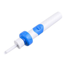 ABS Electric Earwax Vacuum Cleaner Battery Operated Flexible Head for Adults and Children Cleaning Tool