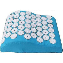 (blue) Low Back Pillow, Pillow Set for Neck Back Pain Relief and Muscle