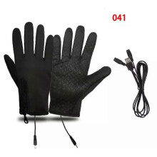 (XL, 041black) Gloves Mens Waterproof,Ultimate Winter Heated Windproof Gloves