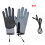 (M,043grey)Gloves Mens Waterproof,Ultimate Winter Heated Windproof Gloves 1