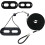 Bartagame tableware with leash, escapeproof outdoor leash for small animals 5
