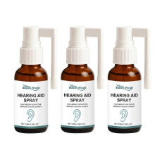 (3pcs) 1-3x Hearing Aid Spray Ear Care Spray - Improves Hearing Clarity, Relieves Itching & Moisturizes Canal, 100ml