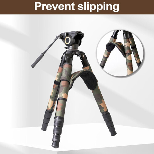 Tripod Leg Sleeve Protector, Camouflage Covers, NonSlip Protective Cover 1