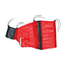 AWHAO Cat Wash Bag Cat Shower Mesh Bag Bathing Care to Keep Calm Nail Cutting Red