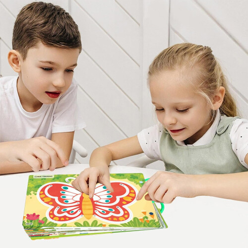 Little Curious Minds Workbook, Pen Control, Handwriting Book, Interactive Accessories, Scribblesmart Practice for Kids 1