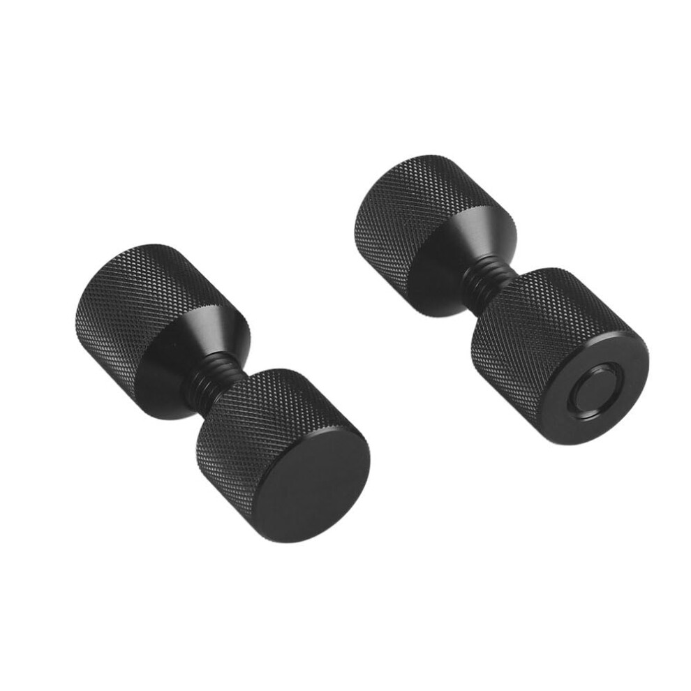 Flange Alignment Pin 11/8 Inch 6061 Aluminum Two Hole For Precise Equipment Alignment Black 9053599122906
