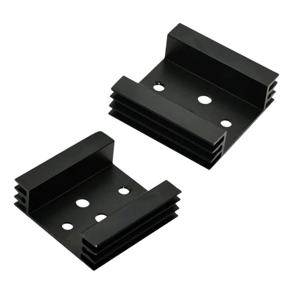 45X45x14mm Aluminum Heatsink For To3 Transistor Cooling With Efficient Heat Dissipation Ref: 3570 9455672795524