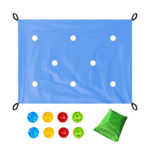 Outdoor Team Play Set for Cooperation, Group Exercises, Fun Learning, Sky Blue