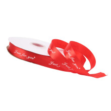 100 Yard Red Satin Ribbon 2.6cm Wide for Wedding, Party & DIY Decorations