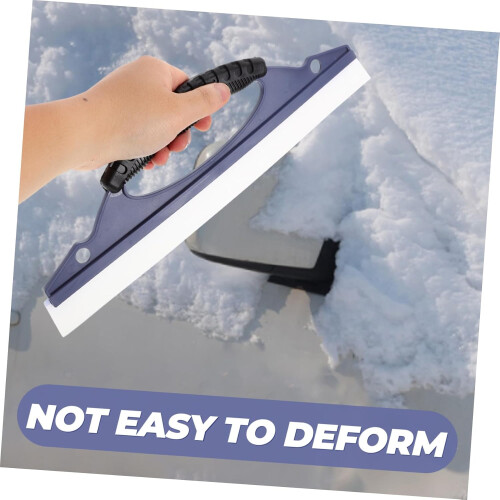Car Windshield Snow Removal Tool with Ice Scraper and Squeegee for Enhanced Winter Safety 1