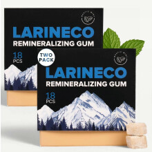 Larineco Remineralizing Gum with Nano Hydroxyapatite & Xylitol  Sugar-Free
