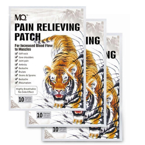 (3box) 10pcs/box Tiger Balm Pain Relieving Patch for Muscle Joint Purposes Large