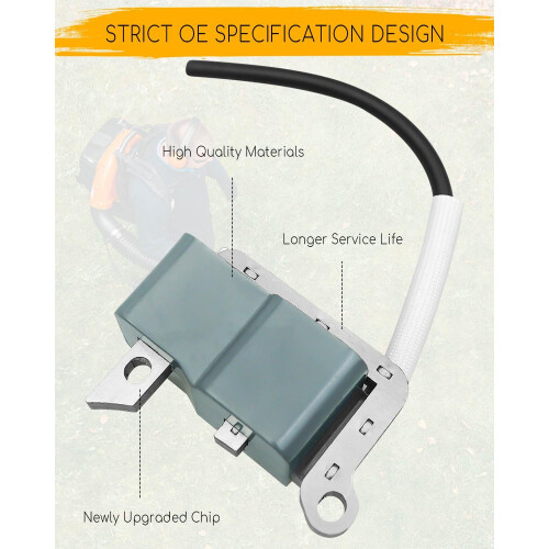 Ignition Coil with Spark Plug for Echo PB770 PB770T PB760LNT Backpack Blower Fast Start 1