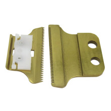 Gold Double Wide Adjustable ZeroOverlap Trimmer Blade for Wahl Detailer 5 Star Razor Edger