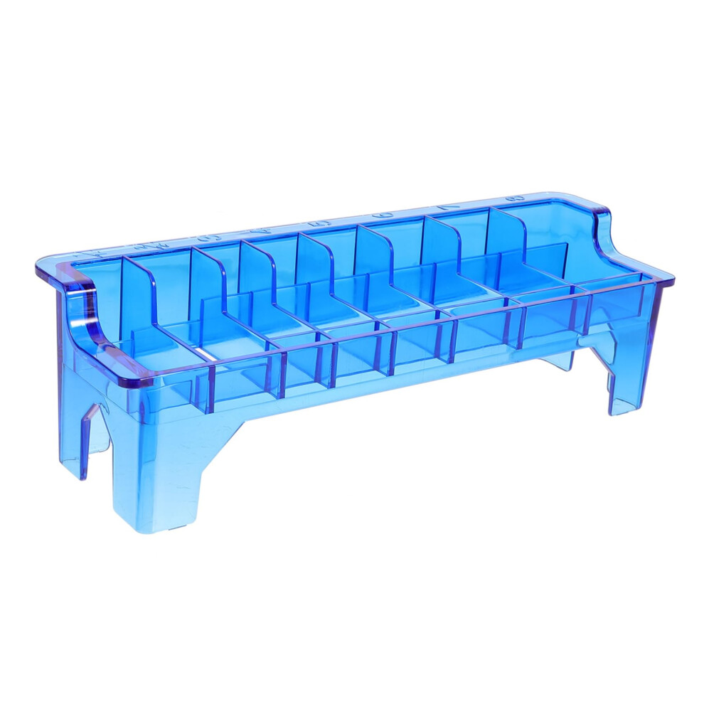 Clipper Guard Organizer Durable Plastic Case for Hair Clipper Comb Storage in Barber Salon