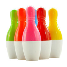 40Pack Retractable Bowling Pens for Kids, Fluffy Pens, Fun Bowling Ballpoint Pens, Point Pens, Portable Ballpoint Pens, Desktop Decor, Plastic Pens.