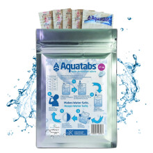 Water Purification Tablets 67mg NaDCC x 50 – Treat 10 Litres per Tablet – Camping Travel Emergency