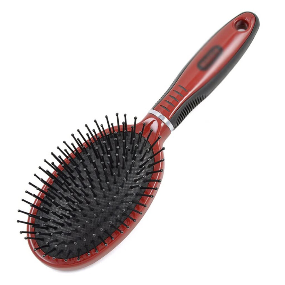 Large Plate Air Cushion Paddle Hair Brush for Gentle Detangling and Smooth Styling