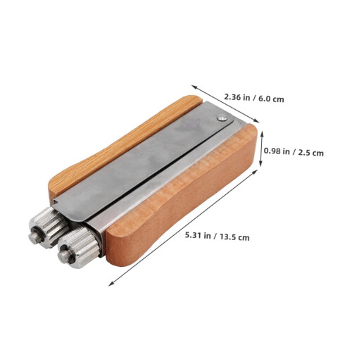 Beehive frame wire tensioner with wooden handle, durable crimping tool for beekeeping 1