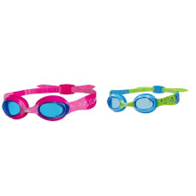 Zoggs Little Twist Kids Swimming Goggles UV Protection AntiFog Adjustable Strap PinkFuchsia