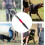 Dog Bite Training Stick  Durable Nylon for Small Medium Dogs, Red 3