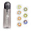 (Black 1) 650ML Flavored Water Bottle with 7 Fruit Pods 1