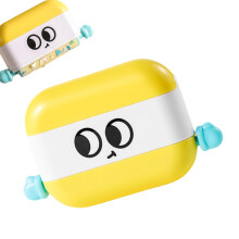 Pet hair roller, lint roller for pet hair Washable portable adhesive roller for dog cat faux furniture carpet Yellow