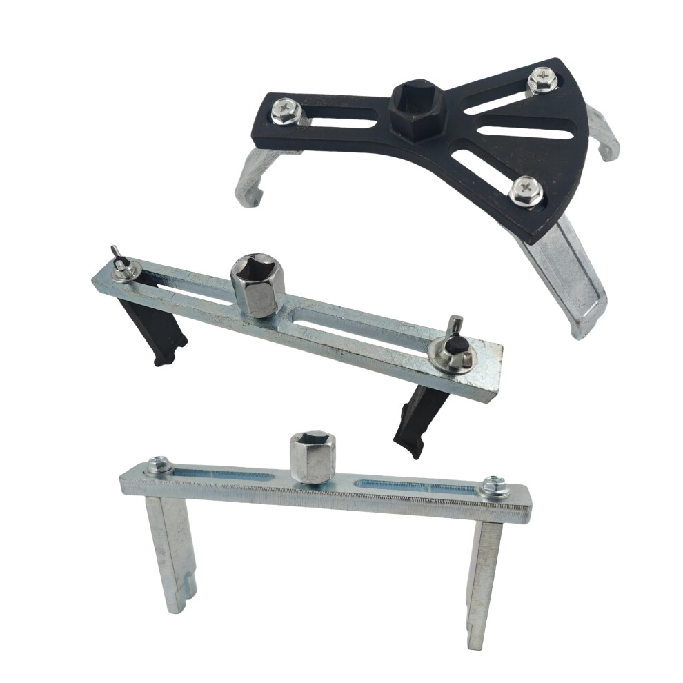 3Pcs Universal Fuel Pump Removal Tool, Adjustable Lock Ring Spanner Wrench For Most Vehicles 9455672796361