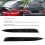 2x spoiler posteriore lucido nero per X6 E71/E72 4