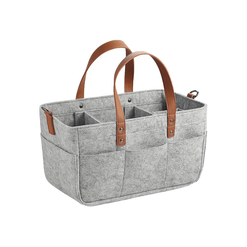 Large Capacity Diaper Bag Felt Bag Diaper Bag Baby Travel Storage Bag Mom Bag Handbag for Diapers Toys Bottles Wipes Books